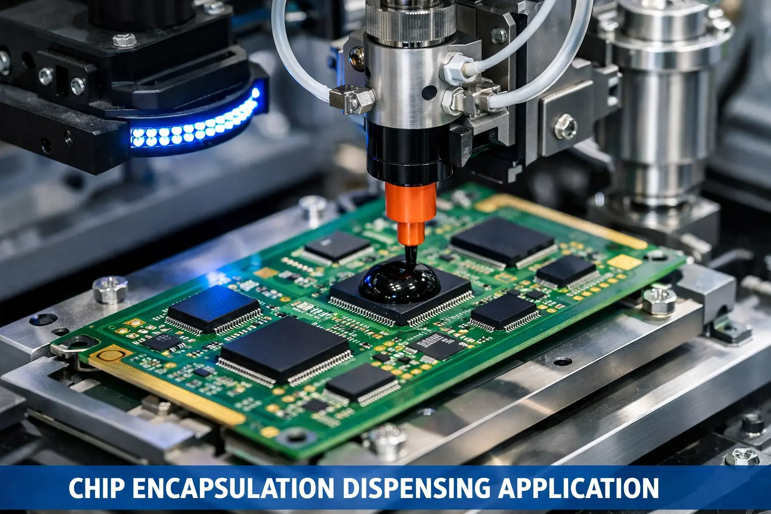 Chip Encapsulation Dispensing Application