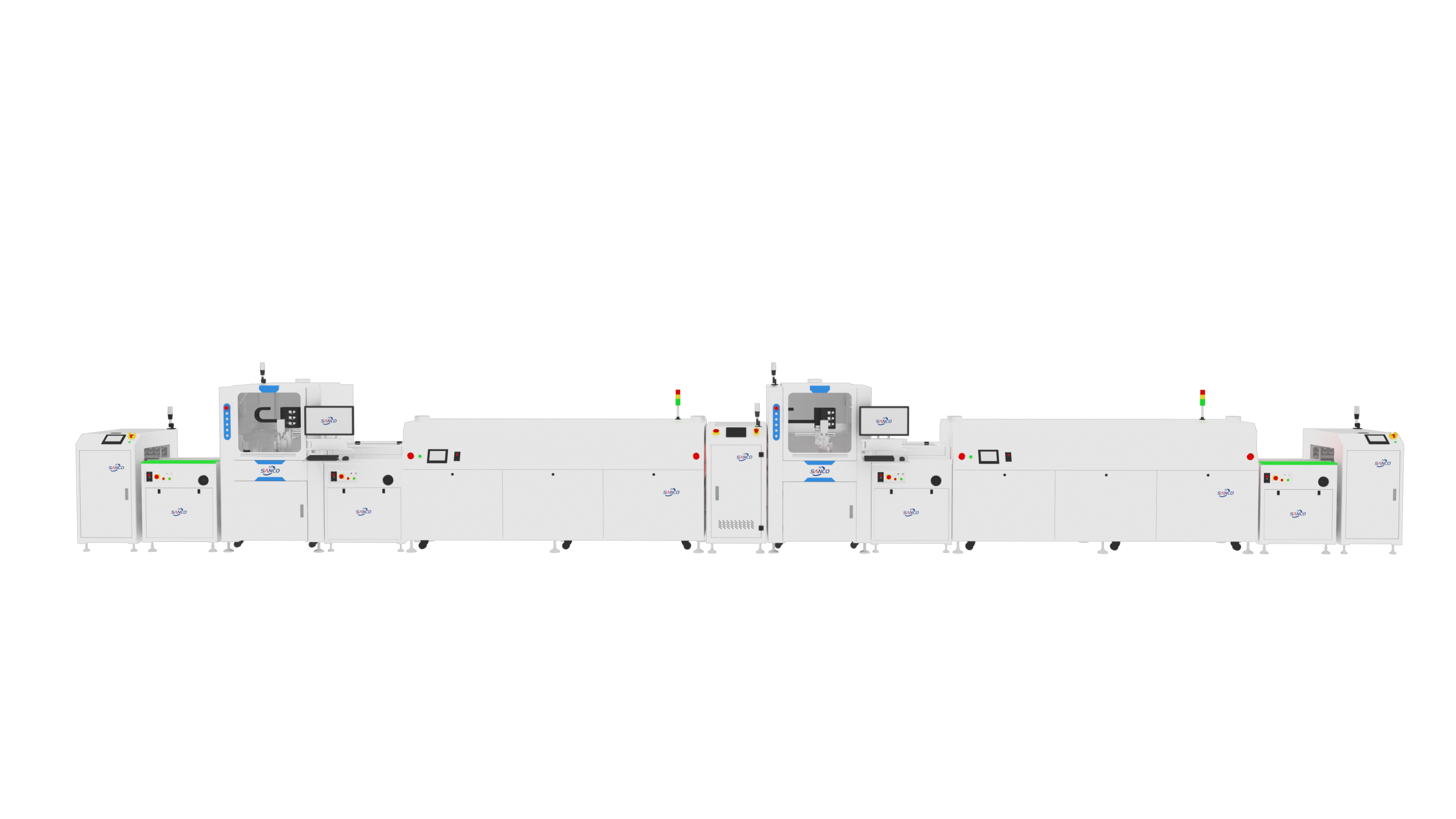 Double-side Online PCBA Conformal Coating Line Solution
