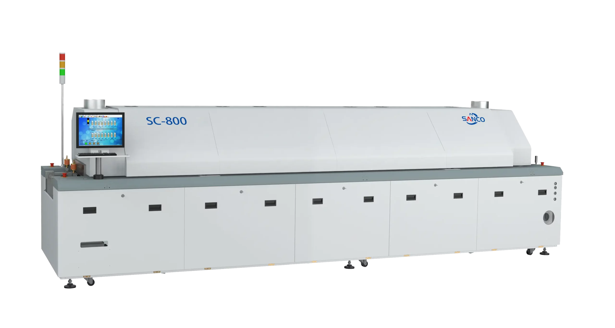 Lead-free Hot Air Reflow Oven