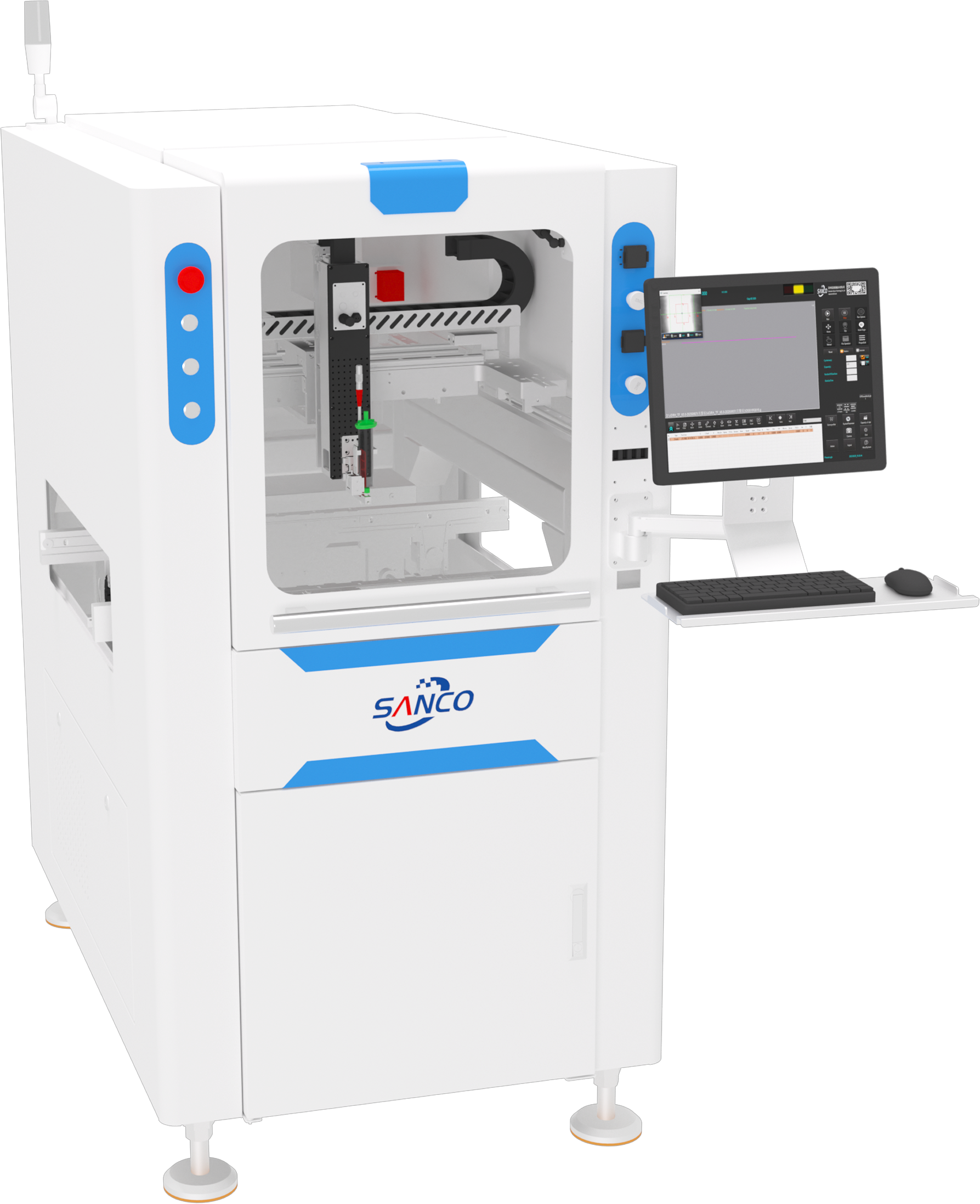 LM Series Inline High Speed Dispensing Machine